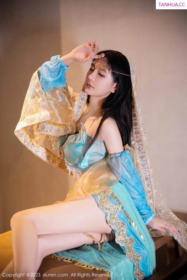   [XiuRen]高清写真图 2023.10.07 No.7469 幼幼 西域舞娘 美腿第38张图片